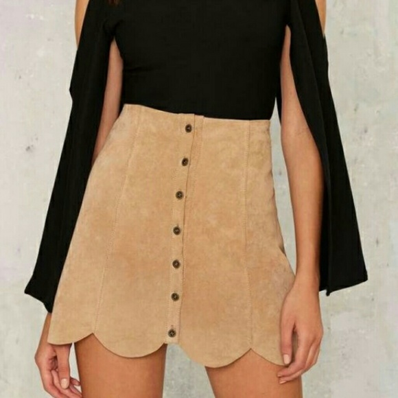 Nasty Gal Dresses & Skirts - 🌜Nasty Gal Leather Skirt🌛